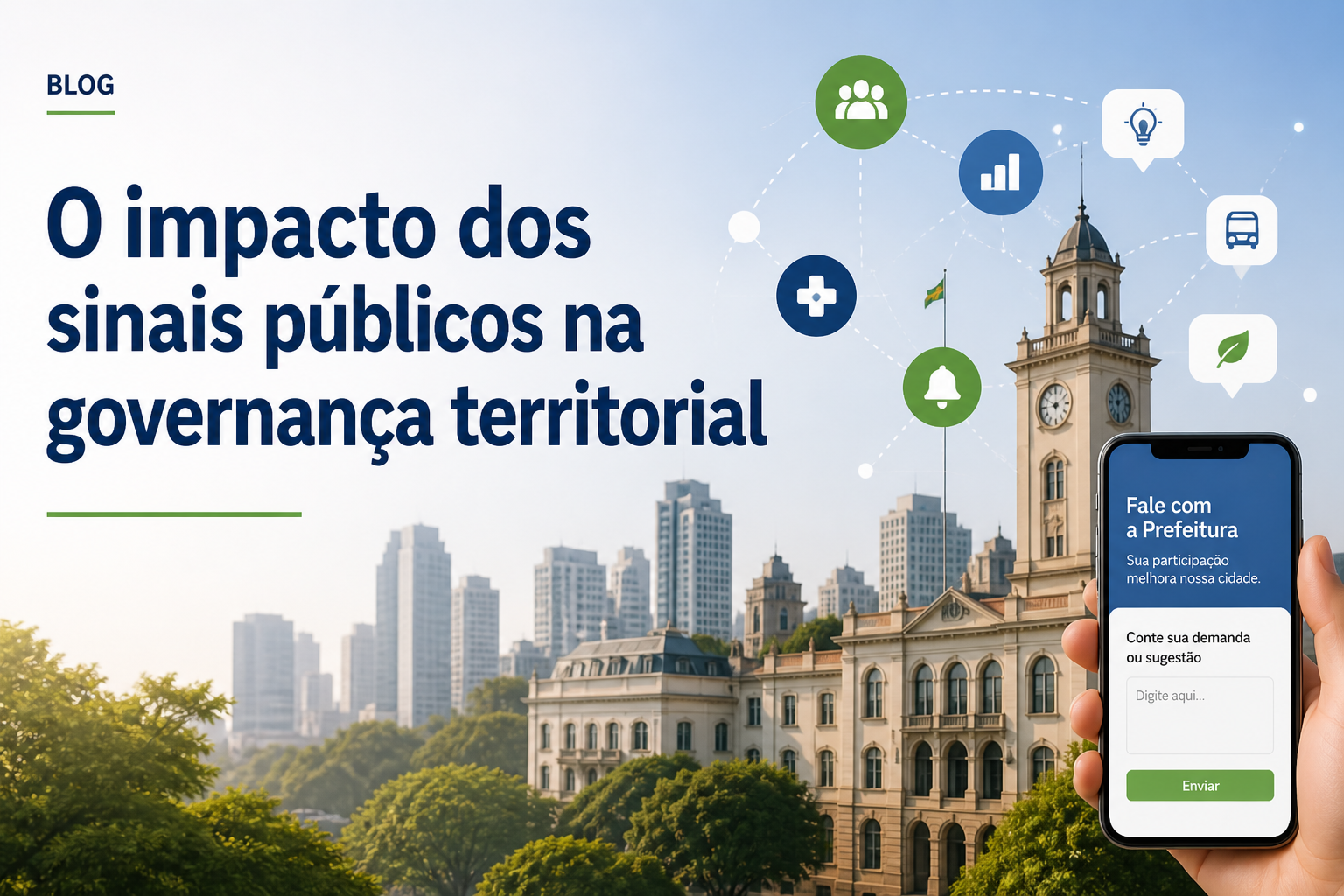 O impacto dos sinais públicos na governança territorial